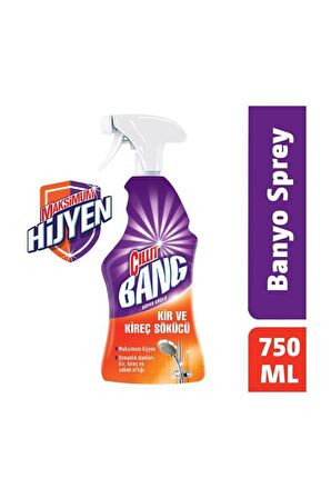 Cillit Bang Banyo Pas ve Kireç Çözücü Sprey 750 ml